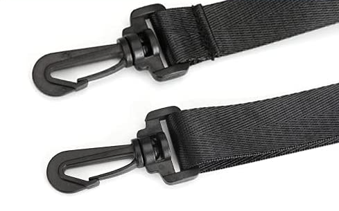 Sac de transport pour bouteille d'eau et porte-bouteille d'eau, sac de support isolé de qualité supérieure, bandoulière réglable, noir, convient aux bouteilles de 27 à 34 oz