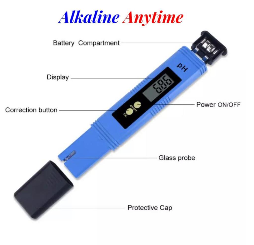 PH-mètre numérique et testeur d'eau PH, testeur de stylo pour eau ph, eau potable, bouteilles d'eau, pichets d'eau, piscines, aquariums et culture hydroponique.
