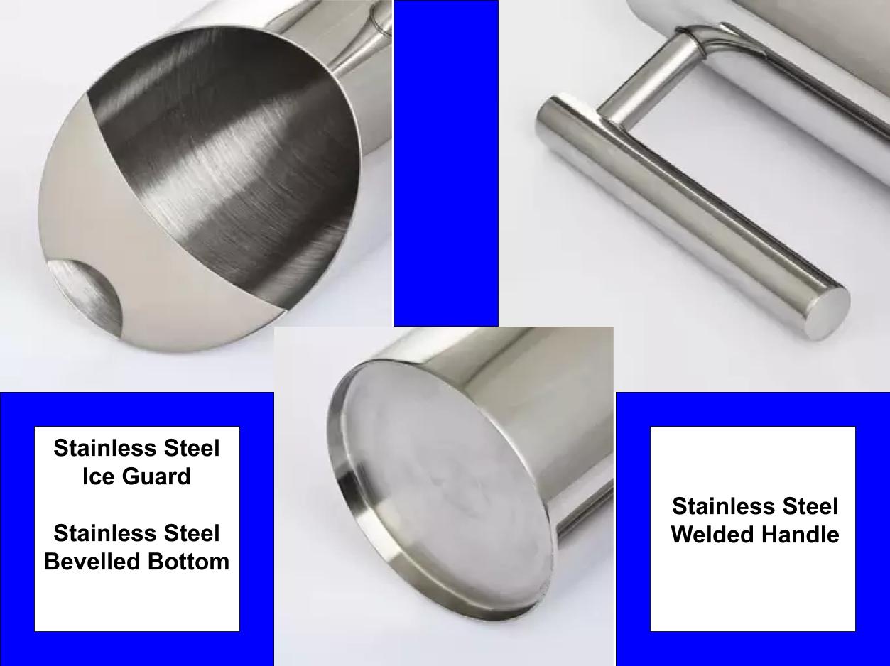 American Stainless Steel Water Pitcher - Alkaline Anytime