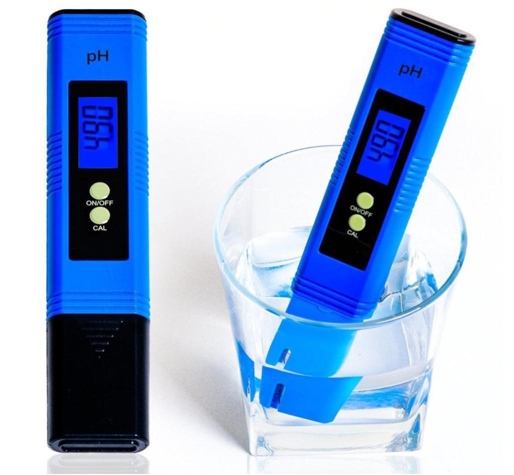 PH-mètre numérique et testeur d'eau PH, testeur de stylo pour eau ph, eau potable, bouteilles d'eau, pichets d'eau, piscines, aquariums et culture hydroponique.
